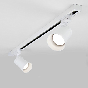 Трековый светильник Elektrostandard Vetro a043141 MRL 1001 50Вт GU10 белый для однофазного трека