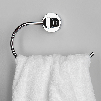 Полотенцедержатель WASSERKRAFT DONAU K-9460 хром 19,4см