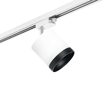 Трековый светильник Lightstar Rullo R1T34863487 15Вт GX 5.3 белый для однофазного трека