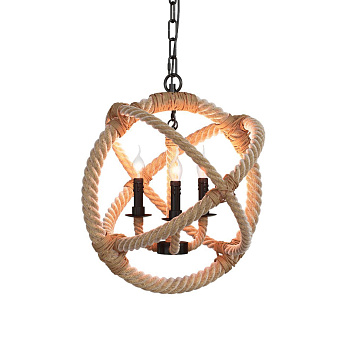 Люстра подвесная Loft It Rope Loft1194-3 120Вт 3 лампочек E14