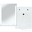 Зеркало SANITA LUXE Quadro QDR60SLMRPCS0010 80х60см с подсветкой