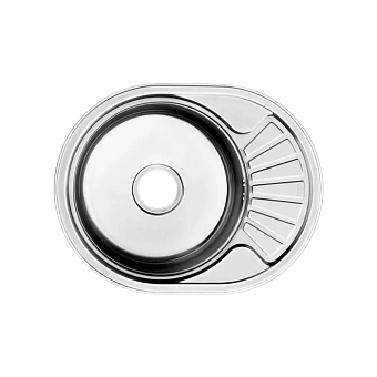 Мойка кухонная IDDIS Suno SUN60PDi77 60х47см сталь