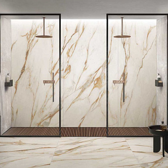 Матовый керамогранит ABK Sensi Signoria PF60009158 Calacatta Vena Oro Soft R 280х120см 6,72кв.м.