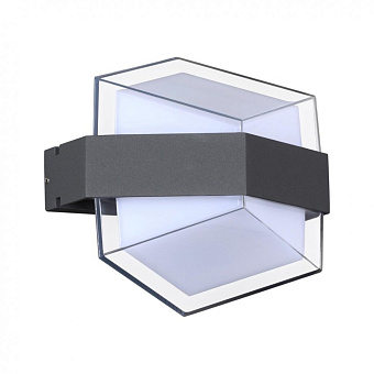 Светильник фасадный Novotech STREET 358574 12Вт IP54 LED темно-серый