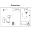Светильник настенный Maytoni Bience H018-WL-01-NG 40Вт E14