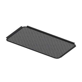 Полка в ванную прямоугольная ArtCeram Fuori Scala TFA007 17 1-ярусная 42,5х57см чёрный