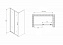 Душевая дверь Abber Schwarzer Diamant AG30120B5 190х120см стекло прозрачное