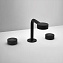 Смеситель для раковины Cisal Slim SM00102040 чёрный (матовый)