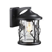Светильник фасадный Odeon NATURE 4963/1W 60Вт IP44 E27 чёрный