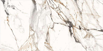 Полированный керамогранит Global Tile Calcutta Paonazzo_GT GT120603603PR белый 60х120см 1,44кв.м.