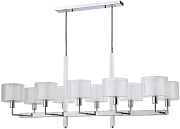 Люстра подвесная CRYSTAL LUX MAESTRO MAESTRO SP-PL10 L1100 CHROME 600Вт 10 лампочек E14