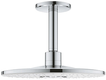 Верхний душ GROHE Rainshower SmartActive 26477LS0 белый/хром