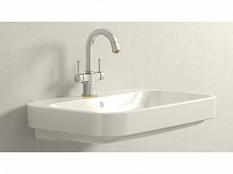 Смеситель для раковины GROHE Grandera 21107IG0 золото/хром