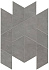 Керамическая мозаика Atlas Concord Италия Prism A41U Fog Mosaico Maze Matt 31х35,7см 0,66кв.м.
