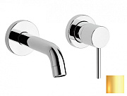 Смеситель для раковины Paini Cox 78PJ208 золото