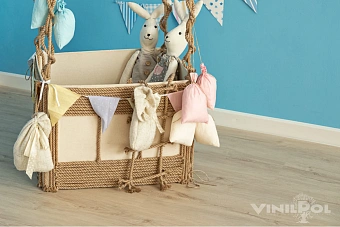 Виниловый ламинат Viniliam Дуб Сиена 7893 -EIR 1220х228х5мм 43 класс 2,5кв.м