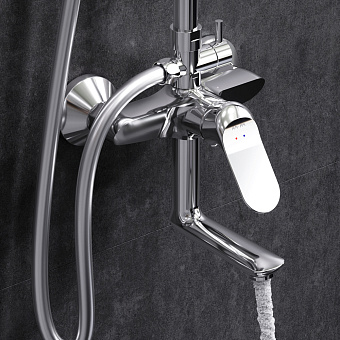 Душевая система AM-PM Sunny F0785C900 хром