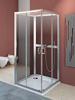 Угловое ограждение RADAWAY Premium Plus 2S 80 190х80см стекло фабрик