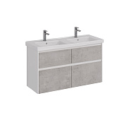 Тумба под раковину напольная LEMARK Combi LM03C125T-Beton 45х120х68,2см