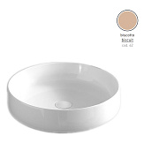 Раковина накладная ArtCeram Cognac COL002 62 00 48х48см