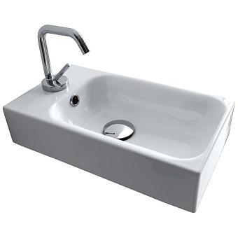 Раковина подвесная Kerasan Cento 353701L*1 45х25см