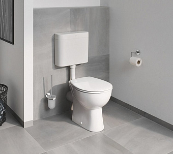 Унитаз приставной GROHE Bau Ceramic 39430000 без сиденья