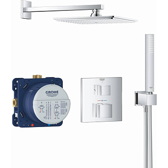 Душевая система GROHE Grohtherm Cube 34741000 хром