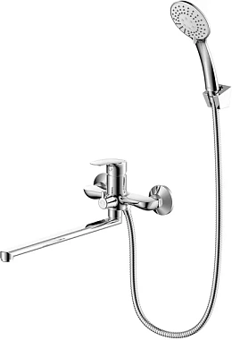 Смеситель для ванны MILARDO Rora RORSB00M10 хром глянец