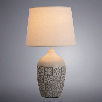 Настольная лампа Arte Lamp TWILLY A4237LT-1GY 40Вт E27