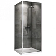 Угловое ограждение Abber Sonnenstrand AG04070-S75 195х75см стекло прозрачное