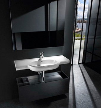 Раковина столешница ROCA Meridian-N 7.3272.4.B00.0 100х46см