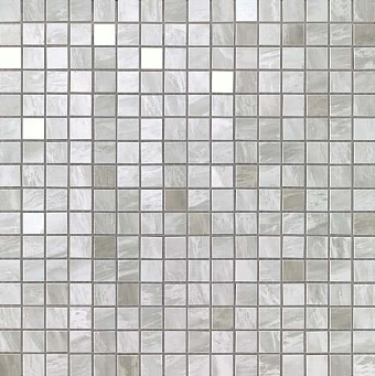Керамическая мозаика Atlas Concord Италия MARVEL STONE 9MQA Bardiglio Grey Mosaic Q 30,5х30,5см 0,558кв.м.