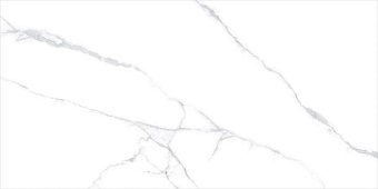 Полированный керамогранит Global Tile Romantic_GT GT120607603PR/30 белый 60х120см 2,16кв.м.