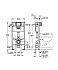 Инсталляция для подвесного унитаза GROHE Rapid SL 38525001