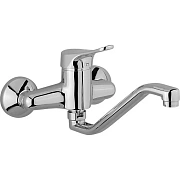 Смеситель для кухни Cisal Kitchen FU00043021 поворотный излив хром