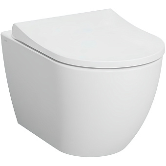 Унитаз подвесной VITRA Mia Round 7510B003-0075 безободковый без микролифта