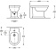 Биде напольное KERAMA MARAZZI Pompei PO.wc.01