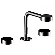 Смеситель для раковины Cisal Slim SM00102040 чёрный (матовый)