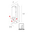 Бра Arte Lamp ADHIL A8236AP-1SG 3Вт LED