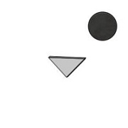Вставка Atlas Concord Италия Prism A405 Graphite Corner A.E. 1,4х1,4см 0,004кв.м.