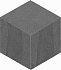 Керамическая мозаика ESTIMA Terra Mosaic/LN04_NS/TE04_NS/25x29/Cube Black 29х25см 0,725кв.м.