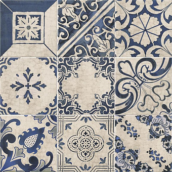 Напольная плитка MAINZU Tavira PT02488 Pav. Oporto Blu 20х20см 1кв.м. матовая