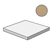 Плитка для ступеней Atlas Concord Италия NID A8KU Cashmere Scalino Angolare SX 33х33см 0,109кв.м. неполированная