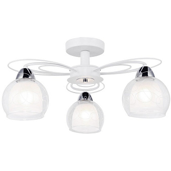Люстра потолочная Arte Lamp SANSA A7585PL-3WH 40Вт 3 лампочек E27
