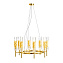 Люстра подвесная CRYSTAL LUX PRIMAVERA PRIMAVERA SP8 GOLD 480Вт 8 лампочек E14