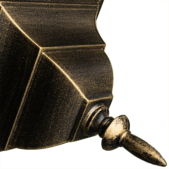 Светильник ландшафтный Arte Lamp BERLIN A1014FN-1BN 75Вт IP44 E27 золотой/чёрный