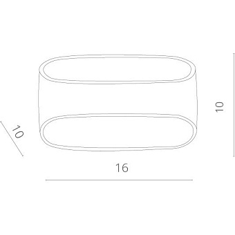 Светильник настенный Arte Lamp MANIGLIA A1428AP-1WH 3Вт LED