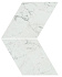 Декор Atlas Concord Италия MARVEL STONE AS1V Carrara Pure Chevron Lappato 22,5х22,9см 0,31кв.м.