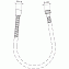 Душевой шланг IDEAL STANDARD A2428AA 200см chrome