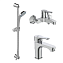 Набор смесителей IDEAL STANDARD ALPHA BD004AA chrome